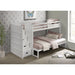 Sami - Step Bunk With Left Headboard – Bunk Beds by Elements International at Furniture Wholesale Plus , Nashville furniture store
