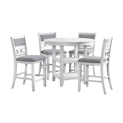 Amherst - Counter Height Dining Set – 5 Piece Dining Room Sets by Elements International at Furniture Wholesale Plus , Nashville furniture store
