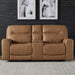 Bennett - Loveseat With Console P2 & ZG - Butternut – Reclining Loveseats by Liberty Furniture at Furniture Wholesale Plus , Nashville furniture store