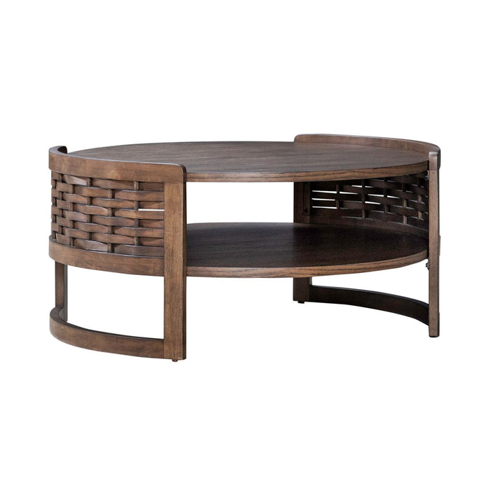 Warren Park - Round Table – Cocktail Tables by Liberty Furniture at Furniture Wholesale Plus , Nashville furniture store