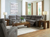Next-Gen Durapella - Power Reclining Sectional Set – 6 Piece Living Room Sets by Signature Design by Ashley® at Furniture Wholesale Plus , Nashville furniture store