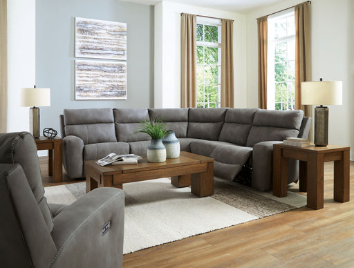 Next-Gen Durapella - Power Reclining Sectional Set – 6 Piece Living Room Sets by Signature Design by Ashley® at Furniture Wholesale Plus , Nashville furniture store