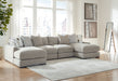 Aslan Court - Sectional – Stationary Sectionals by Benchcraft® at Furniture Wholesale Plus , Nashville furniture store