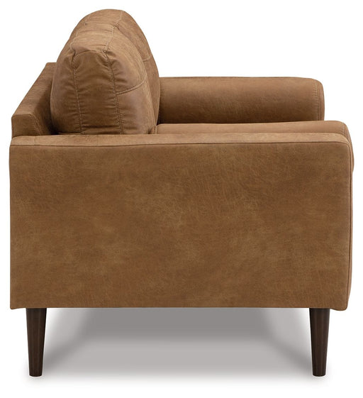Telora - Loveseat - Caramel – Stationary Loveseats by Signature Design by Ashley® at Furniture Wholesale Plus , Nashville furniture store