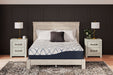 12 Inch Chime Elite 2.0 - Twin Mattress - White / Blue – Memory Foam Mattresses by Sierra Sleep® by Ashley at Furniture Wholesale Plus , Nashville furniture store