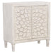 Clarkia - Accent Cabinet With Floral Carved Door - White – Accent Cabinets by CoasterElevations at Furniture Wholesale Plus , Nashville furniture store
