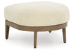 Serene Bay - Dark Brown / White - Ottoman With Cushion - Premium Ottomans from Signature Design by Ashley® - Just $358! Shop now at Furniture Wholesale Plus  We are the best furniture store in Nashville, Hendersonville, Goodlettsville, Madison, Antioch, Mount Juliet, Lebanon, Gallatin, Springfield, Murfreesboro, Franklin, Brentwood