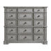 Glenmore - 15-Drawer Mansion Chest - Aged Gray – Accent Chests by Elements International at Furniture Wholesale Plus , Nashville furniture store