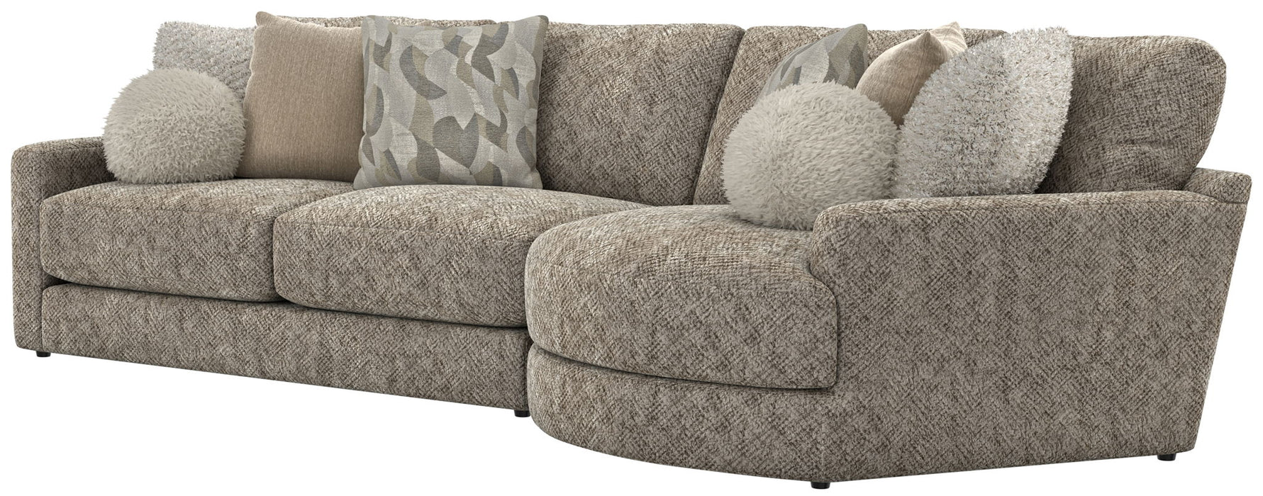 Turner - Sectional – Stationary Sectionals by Jackson at Furniture Wholesale Plus , Nashville furniture store