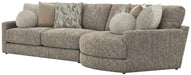 Turner - Sectional – Stationary Sectionals by Jackson at Furniture Wholesale Plus , Nashville furniture store