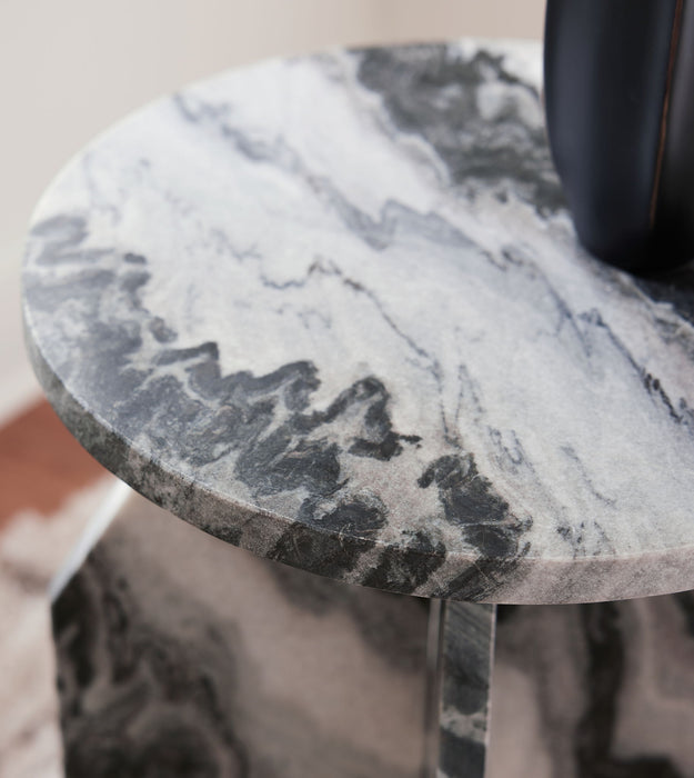 Wrenlane - Accent Table - Black / White / Taupe – Accent Tables by Signature Design by Ashley® at Furniture Wholesale Plus , Nashville furniture store