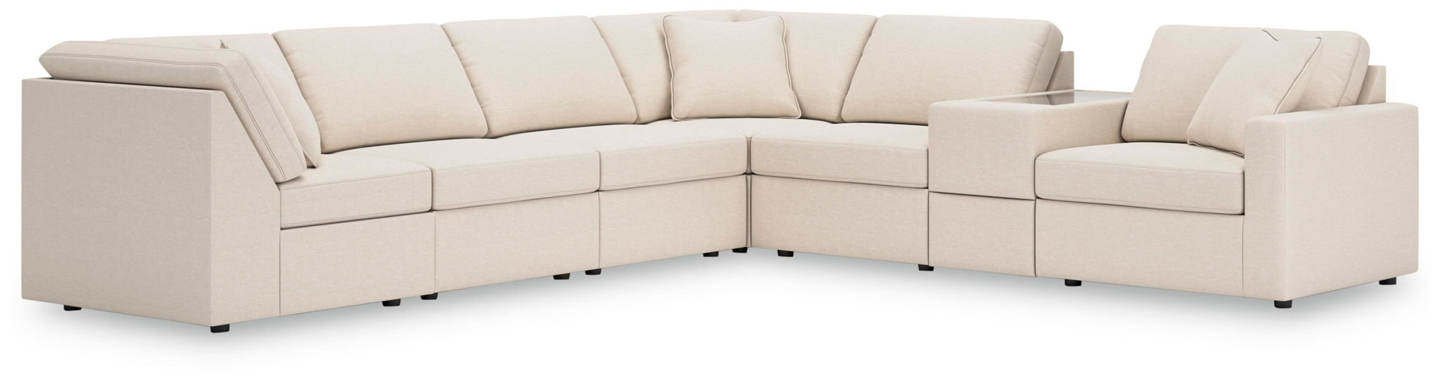 Modmax - Sectional - Oyster – Stationary Sectionals by Signature Design by Ashley® at Furniture Wholesale Plus , Nashville furniture store