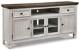 Havalance - Extra Large TV Stand - 4 Doors - Brown / Beige – TV Stands by Signature Design by Ashley® at Furniture Wholesale Plus , Nashville furniture store