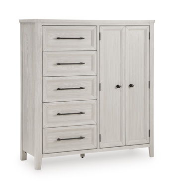 Darbonton - Door Chest - Dove White – Door Chests by Signature Design by Ashley® at Furniture Wholesale Plus , Nashville furniture store