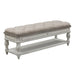 Magnolia Manor - Bed Bench - Antique White – Bed Benches by Liberty Furniture at Furniture Wholesale Plus , Nashville furniture store