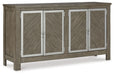 Krystanza - Weathered Gray - Dining Room Server - Premium Servers from Millennium® by Ashley - Just $678! Shop now at Furniture Wholesale Plus  We are the best furniture store in Nashville, Hendersonville, Goodlettsville, Madison, Antioch, Mount Juliet, Lebanon, Gallatin, Springfield, Murfreesboro, Franklin, Brentwood
