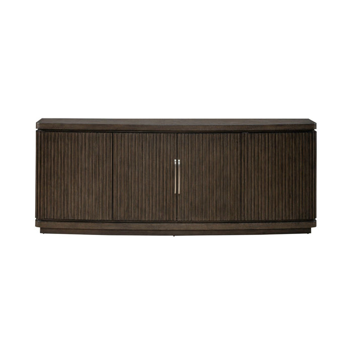 Cascade Falls - 82" TV Console - Satin Espresso – TV Stands by Liberty Furniture at Furniture Wholesale Plus , Nashville furniture store