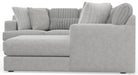 Logan - Upholstered Sectional With Comfort Coil Seating And Accent Pillows Included - Premium Stationary Sectionals from Jackson - Just $1849! Shop now at Furniture Wholesale Plus  We are the best furniture store in Nashville, Hendersonville, Goodlettsville, Madison, Antioch, Mount Juliet, Lebanon, Gallatin, Springfield, Murfreesboro, Franklin, Brentwood