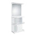 Wendolyn - Wine Cabinet With Light - Glossy White – Wine Cabinets by Elements International at Furniture Wholesale Plus , Nashville furniture store