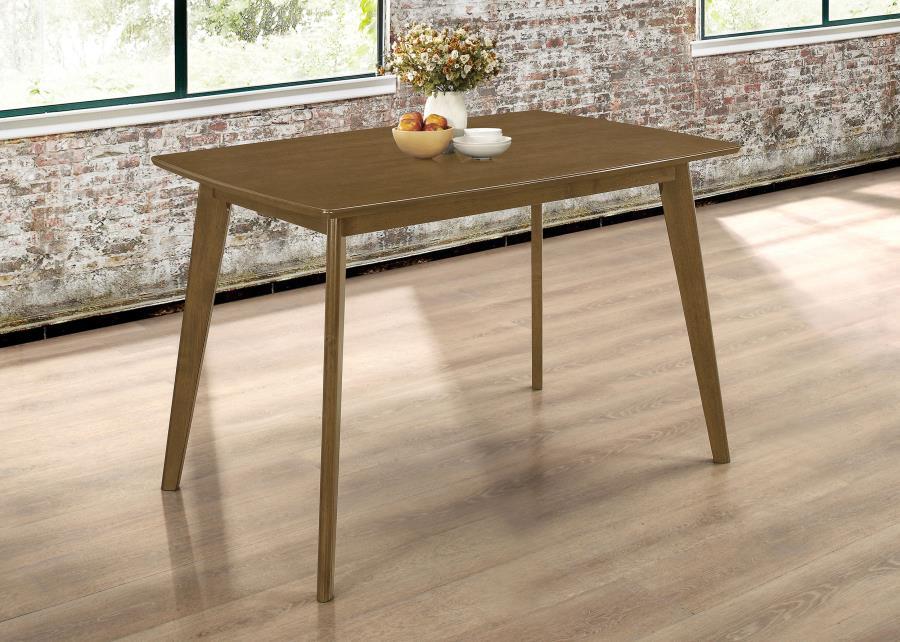 Kersey - Rectangular Wood Dining Table - Chestnut – Dining Tables by CoasterEveryday at Furniture Wholesale Plus , Nashville furniture store
