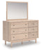 Arloster - 4 Pc. - Full Panel Storage Bed, Dresser, Mirror And Nightstand - Tan – 4 Piece Bedroom Sets by Signature Design by Ashley® at Furniture Wholesale Plus , Nashville furniture store