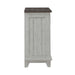 River Place - Bedside Chest With Charging Station - Riverstone White & Tobacco – Bedside Chests by Liberty Furniture at Furniture Wholesale Plus , Nashville furniture store