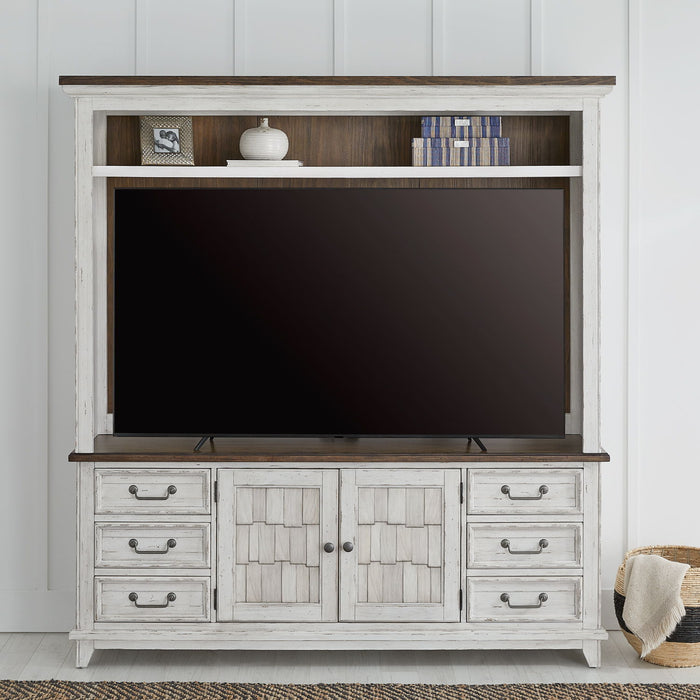 River Place - Entertainment Center – Entertainment Centers by Liberty Furniture at Furniture Wholesale Plus , Nashville furniture store