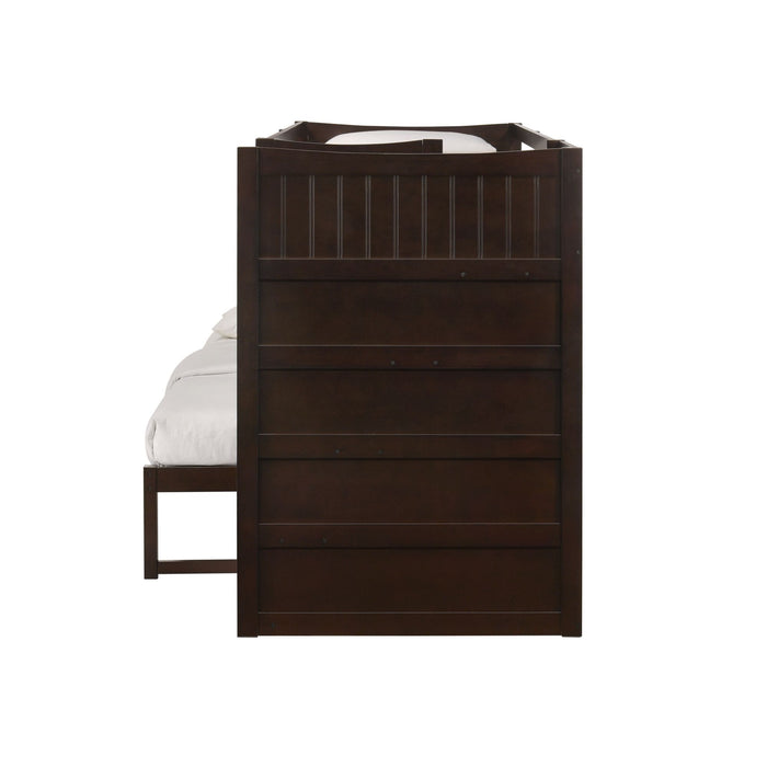 Sami - Step Bunk With Right Headboard – Bunk Beds by Elements International at Furniture Wholesale Plus , Nashville furniture store