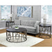 Ester - Round End Table - Chrome – End Tables by Elements International at Furniture Wholesale Plus , Nashville furniture store