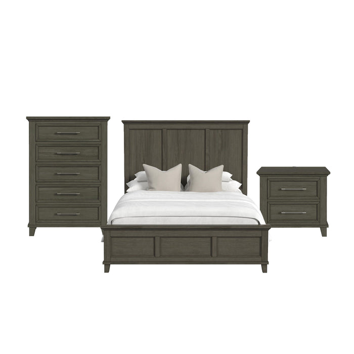 Canterbury - Panel Bedroom Set – 3 Piece Bedroom Sets by Elements International at Furniture Wholesale Plus , Nashville furniture store