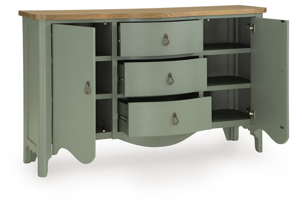 Actonville - Accent Cabinet - Antique Green – Accent Cabinets by Signature Design by Ashley® at Furniture Wholesale Plus , Nashville furniture store