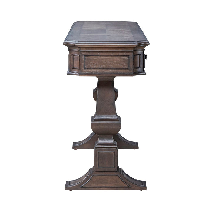Providence Park - Sofa Table - Chateau Brown – Sofa Tables by Liberty Furniture at Furniture Wholesale Plus , Nashville furniture store
