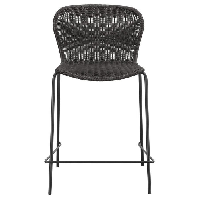 Mckinley - Faux Rattan Metal Chair (Set of 2) - Premium Stool Sets from CoasterEssence - Just $449! Shop now at Furniture Wholesale Plus  We are the best furniture store in Nashville, Hendersonville, Goodlettsville, Madison, Antioch, Mount Juliet, Lebanon, Gallatin, Springfield, Murfreesboro, Franklin, Brentwood