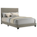 Dorian - Upholstered Panel Bed – Upholstered Beds by CoasterEveryday at Furniture Wholesale Plus , Nashville furniture store