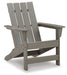 Visola - Adirondack Chair - Gray – Arm Chairs by Signature Design by Ashley® at Furniture Wholesale Plus , Nashville furniture store