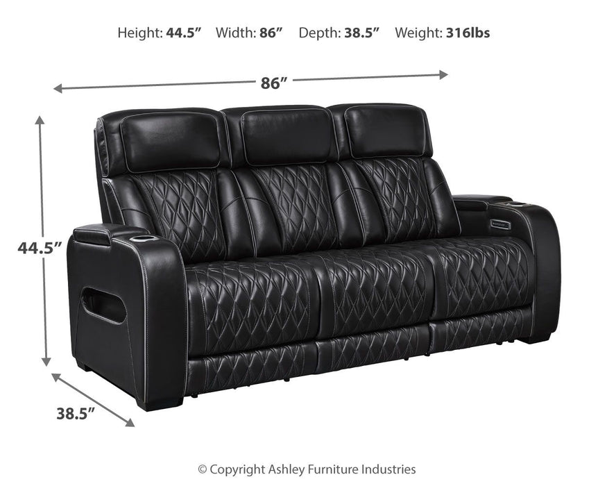 Boyington - Power Reclining Sofa With Adj Headrest – Reclining Sofas by Signature Design by Ashley® at Furniture Wholesale Plus , Nashville furniture store