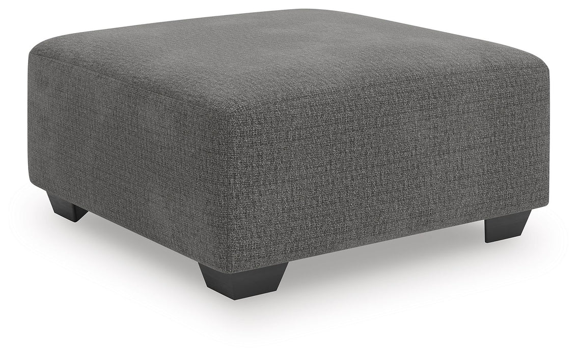 Clarington - Oversized Accent Ottoman - Greystone – Accent Ottomans by Signature Design by Ashley® at Furniture Wholesale Plus , Nashville furniture store