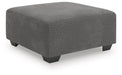 Clarington - Oversized Accent Ottoman - Greystone – Accent Ottomans by Signature Design by Ashley® at Furniture Wholesale Plus , Nashville furniture store