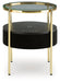 Nedman - Accent Table With Speaker - Black / Gold Finish – Accent Tables by Signature Design by Ashley® at Furniture Wholesale Plus , Nashville furniture store