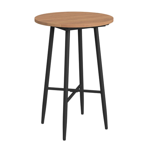 Bayhill - Bar Table - Black / Light Brown – Bar Tables by Elements International at Furniture Wholesale Plus , Nashville furniture store