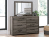 Graystorm - Dresser And Mirror - Brown Gray – Dresser & Mirror by Signature Design by Ashley® at Furniture Wholesale Plus , Nashville furniture store