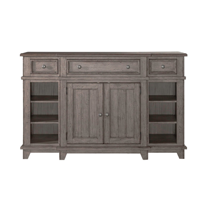 River Place - Breakfront Server – Servers by Liberty Furniture at Furniture Wholesale Plus , Nashville furniture store