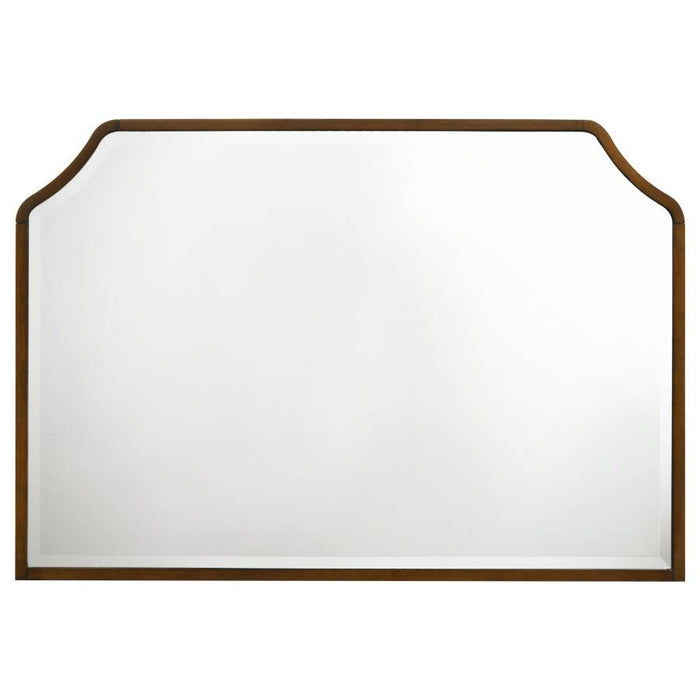 Garland - Dresser Mirror - Brown Cherry – Mirrors by Coaster Fine Furniture at Furniture Wholesale Plus , Nashville furniture store