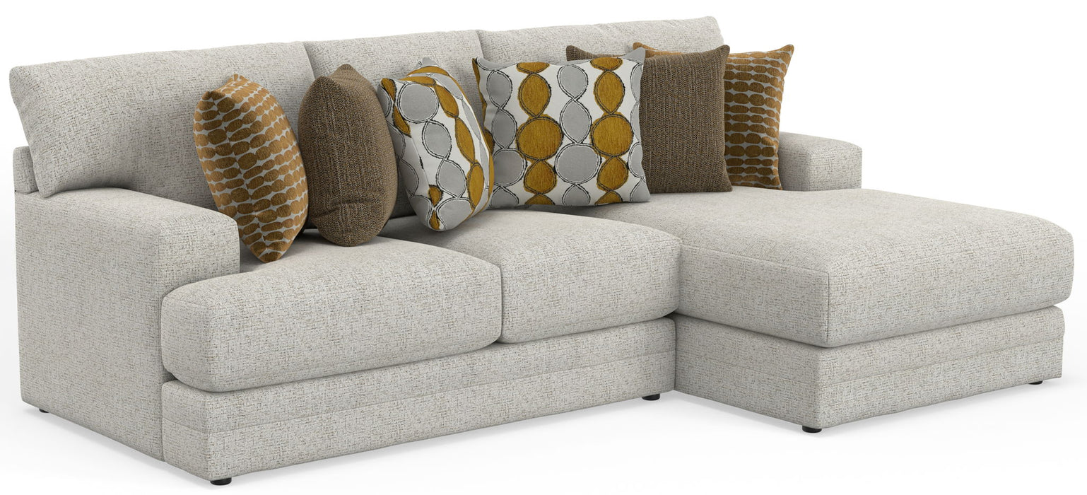Tori - Sectional With Comfort Coil Seating And Accent Pillows Included – Stationary Sectionals by Jackson at Furniture Wholesale Plus , Nashville furniture store