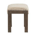 Broadmore - Upholstered Console Stool - Cobblestone Brown – Counter Height (24"-27") by Liberty Furniture at Furniture Wholesale Plus , Nashville furniture store