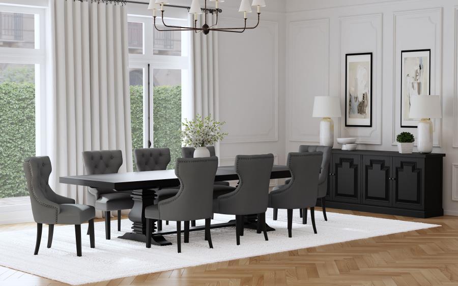 Florence - 126" Extension Dining Table Set - Premium 7 Piece Dining Room Sets from Coaster Fine Furniture - Just $3169! Shop now at Furniture Wholesale Plus  We are the best furniture store in Nashville, Hendersonville, Goodlettsville, Madison, Antioch, Mount Juliet, Lebanon, Gallatin, Springfield, Murfreesboro, Franklin, Brentwood