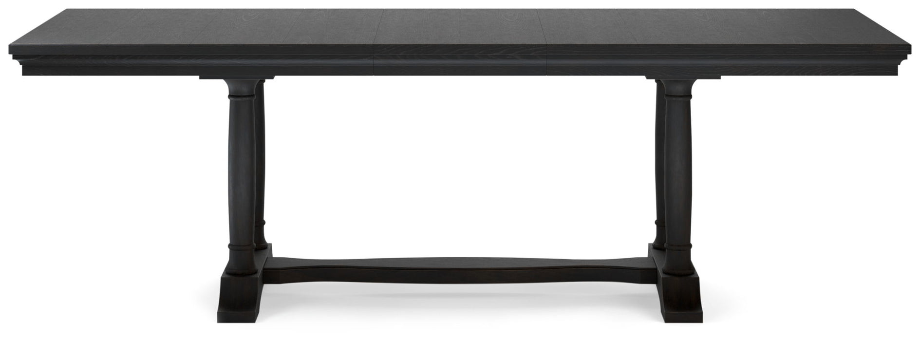 Welltern - Rect Dining Room Ext Table - Black – Dining Tables with Extensions by Millennium® by Ashley at Furniture Wholesale Plus , Nashville furniture store