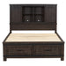 Thornwood Hills - Bookcase Bed – Storage Beds by Liberty Furniture at Furniture Wholesale Plus , Nashville furniture store