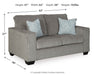 Altari - Stationary Loveseat – Stationary Loveseats by Signature Design by Ashley® at Furniture Wholesale Plus , Nashville furniture store