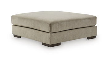 Linenhause - Oversized Accent Ottoman - Dune – Accent Ottomans by Benchcraft® at Furniture Wholesale Plus , Nashville furniture store